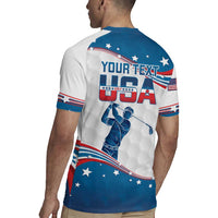 Personalized USA Golf Rugby Jersey 2024 United States Flag Curve Style - Wonder Print Shop
