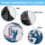 Personalized USA Golf Spare Tire Cover 2024 United States Flag Curve Style - Wonder Print Shop