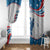 Personalized USA Golf Window Curtain 2024 United States Flag Curve Style - Wonder Print Shop