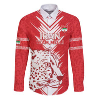 Custom Iran Football Family Matching Mermaid Dress and Hawaiian Shirt Go Team Melli Leopard Pattern - Wonder Print Shop