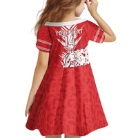 Custom Iran Football Family Matching Off Shoulder Short Dress and Hawaiian Shirt Go Team Melli Leopard Pattern - Wonder Print Shop