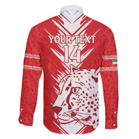 Custom Iran Football Family Matching Puletasi and Hawaiian Shirt Go Team Melli Leopard Pattern - Wonder Print Shop