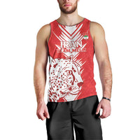 Custom Iran Football Men Tank Top Go Team Melli Leopard Pattern - Wonder Print Shop