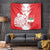 Custom Iran Football Tapestry Go Team Melli Leopard Pattern - Wonder Print Shop