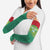 Custom Guyana Football Arm Sleeves Go Golden Jaguars Green Version - Wonder Print Shop
