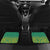 Custom Guyana Football Car Mats Go Golden Jaguars Green Version - Wonder Print Shop
