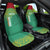Custom Guyana Football Car Seat Cover Go Golden Jaguars Green Version - Wonder Print Shop