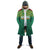 Custom Guyana Football Cloak Go Golden Jaguars Green Version - Wonder Print Shop