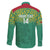 Custom Guyana Football Family Matching Mermaid Dress and Hawaiian Shirt Go Golden Jaguars Green Version - Wonder Print Shop
