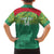 Custom Guyana Football Family Matching Off Shoulder Maxi Dress and Hawaiian Shirt Go Golden Jaguars Green Version - Wonder Print Shop
