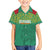 Custom Guyana Football Family Matching Summer Maxi Dress and Hawaiian Shirt Go Golden Jaguars Green Version - Wonder Print Shop