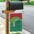 Custom Guyana Football Garden Flag Go Golden Jaguars Green Version - Wonder Print Shop