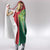 Custom Guyana Football Hooded Blanket Go Golden Jaguars Green Version - Wonder Print Shop