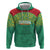 Custom Guyana Football Hoodie Go Golden Jaguars Green Version - Wonder Print Shop