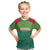 Custom Guyana Football Kid T Shirt Go Golden Jaguars Green Version - Wonder Print Shop