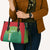 Custom Guyana Football Leather Bag Go Golden Jaguars Green Version - Wonder Print Shop