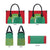 Custom Guyana Football Leather Bag Go Golden Jaguars Green Version - Wonder Print Shop