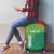 Custom Guyana Football Luggage Cover Go Golden Jaguars Green Version - Wonder Print Shop