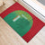 Custom Guyana Football Rubber Doormat Go Golden Jaguars Green Version - Wonder Print Shop