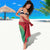 Custom Guyana Football Sarong Go Golden Jaguars Green Version - Wonder Print Shop