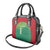 Custom Guyana Football Shoulder Handbag Go Golden Jaguars Green Version - Wonder Print Shop