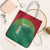 Custom Guyana Football Tote Bag Go Golden Jaguars Green Version - Wonder Print Shop