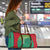 Custom Guyana Football Travel Bag Go Golden Jaguars Green Version - Wonder Print Shop