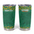 Custom Guyana Football Tumbler Cup Go Golden Jaguars Green Version - Wonder Print Shop