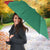 Custom Guyana Football Umbrella Go Golden Jaguars Green Version - Wonder Print Shop