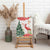 Trinidad And Tobago Christmas Canvas Wall Art Scarlet Ibis Wild Poinsettia Watercolor - Wonder Print Shop
