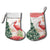 Personalized Trinidad And Tobago Christmas Stocking Scarlet Ibis Wild Poinsettia Watercolor - Wonder Print Shop