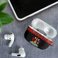 Trinidad And Tobago Christmas AirPods Case Merry Xmas Coat Of Arms - Wonder Print Shop