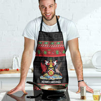 Trinidad And Tobago Christmas Apron Merry Xmas Coat Of Arms - Wonder Print Shop