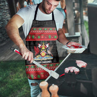 Trinidad And Tobago Christmas Apron Merry Xmas Coat Of Arms - Wonder Print Shop