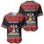 Trinidad And Tobago Christmas Baseball Jersey Merry Xmas Coat Of Arms - Wonder Print Shop