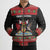 Trinidad And Tobago Christmas Bomber Puffer Jacket Merry Xmas Coat Of Arms - Wonder Print Shop