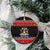 Trinidad And Tobago Christmas Ceramic Ornament Merry Xmas Coat Of Arms - Wonder Print Shop