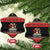 Trinidad And Tobago Christmas Ceramic Ornament Merry Xmas Coat Of Arms - Wonder Print Shop