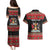 Trinidad And Tobago Christmas Couples Matching Puletasi and Hawaiian Shirt Merry Xmas Coat Of Arms - Wonder Print Shop