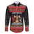 Trinidad And Tobago Christmas Family Matching Long Sleeve Bodycon Dress and Hawaiian Shirt Merry Xmas Coat Of Arms - Wonder Print Shop