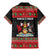 Trinidad And Tobago Christmas Family Matching Mermaid Dress and Hawaiian Shirt Merry Xmas Coat Of Arms - Wonder Print Shop