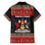 Trinidad And Tobago Christmas Family Matching Off The Shoulder Long Sleeve Dress and Hawaiian Shirt Merry Xmas Coat Of Arms - Wonder Print Shop