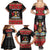 Trinidad And Tobago Christmas Family Matching Summer Maxi Dress and Hawaiian Shirt Merry Xmas Coat Of Arms - Wonder Print Shop