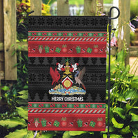Trinidad And Tobago Christmas Garden Flag Merry Xmas Coat Of Arms - Wonder Print Shop