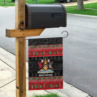 Trinidad And Tobago Christmas Garden Flag Merry Xmas Coat Of Arms - Wonder Print Shop
