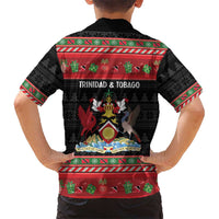 Trinidad And Tobago Christmas Hawaiian Shirt Merry Xmas Coat Of Arms - Wonder Print Shop