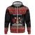 Trinidad And Tobago Christmas Hoodie Merry Xmas Coat Of Arms - Wonder Print Shop