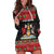 Trinidad And Tobago Christmas Hoodie Dress Merry Xmas Coat Of Arms - Wonder Print Shop