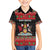 Trinidad And Tobago Christmas Kid Hawaiian Shirt Merry Xmas Coat Of Arms - Wonder Print Shop