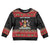 Trinidad And Tobago Christmas Kid Ugly Christmas Sweater Merry Xmas Coat Of Arms - Wonder Print Shop